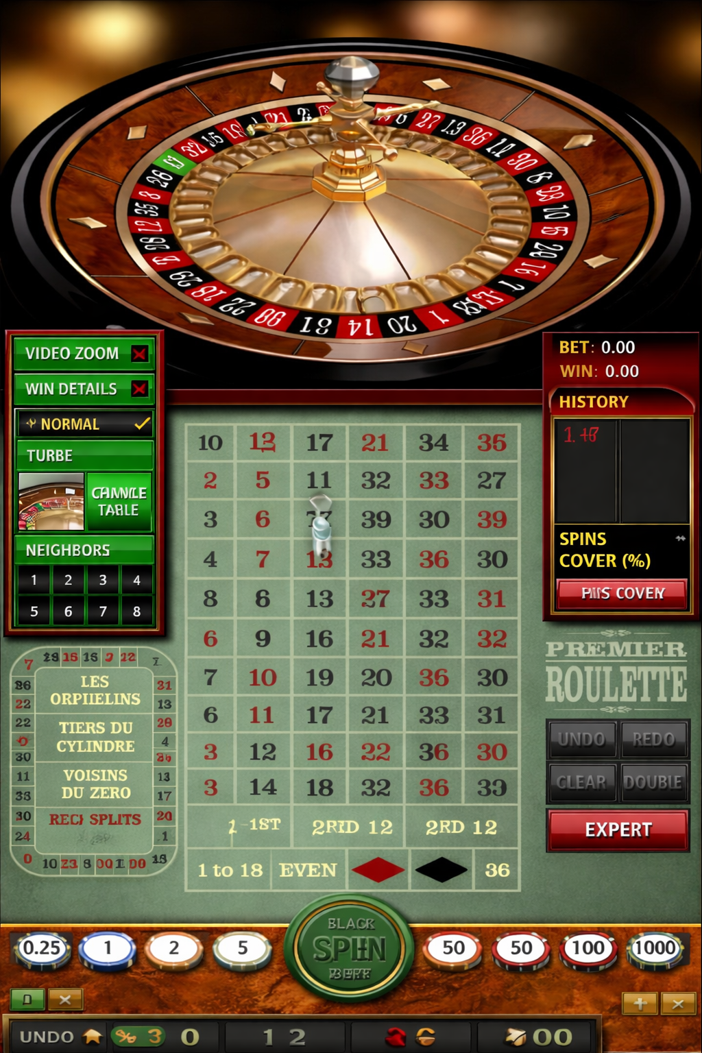 Blackjack game